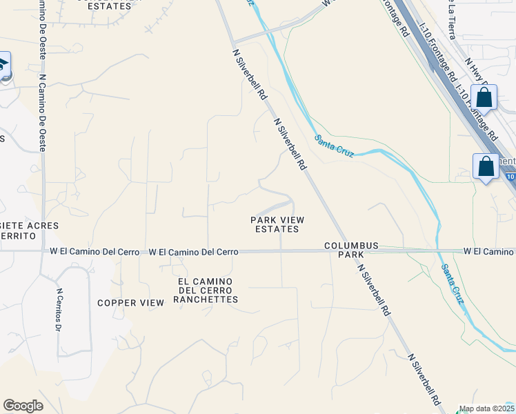 map of restaurants, bars, coffee shops, grocery stores, and more near 3940 West Wild Life Place in Tucson