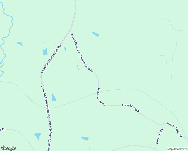 map of restaurants, bars, coffee shops, grocery stores, and more near 2806 Russell Camp Rd in Meridian