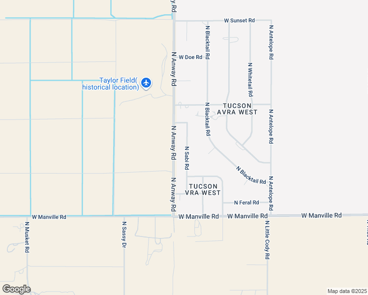 map of restaurants, bars, coffee shops, grocery stores, and more near 5091 North Sabi Road in Marana