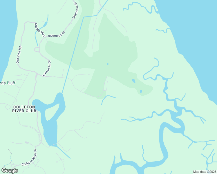 map of restaurants, bars, coffee shops, grocery stores, and more near 2 Honors Court in Bluffton