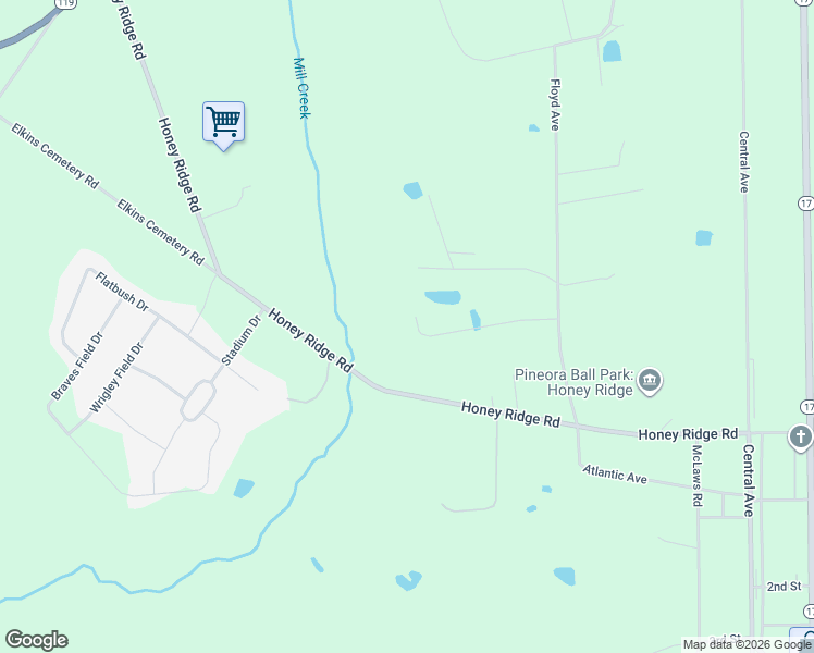 map of restaurants, bars, coffee shops, grocery stores, and more near 111 Cameron Oaks Drive in Guyton