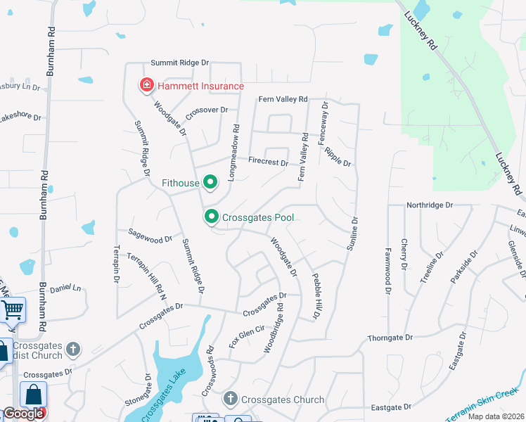map of restaurants, bars, coffee shops, grocery stores, and more near 95 Fern Valley Road in Brandon