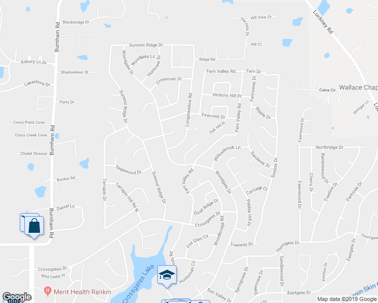 map of restaurants, bars, coffee shops, grocery stores, and more near 96 Wild Grove Place in Brandon