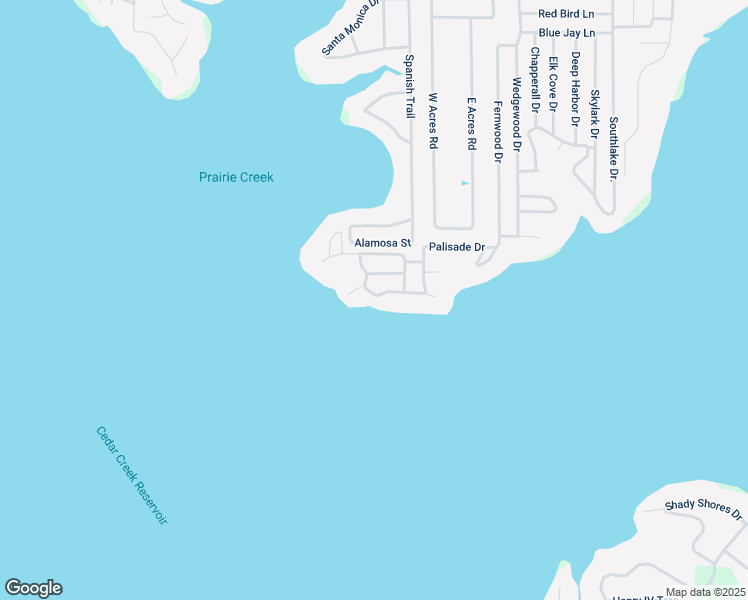 map of restaurants, bars, coffee shops, grocery stores, and more near 125 Briarwood Drive in Mabank
