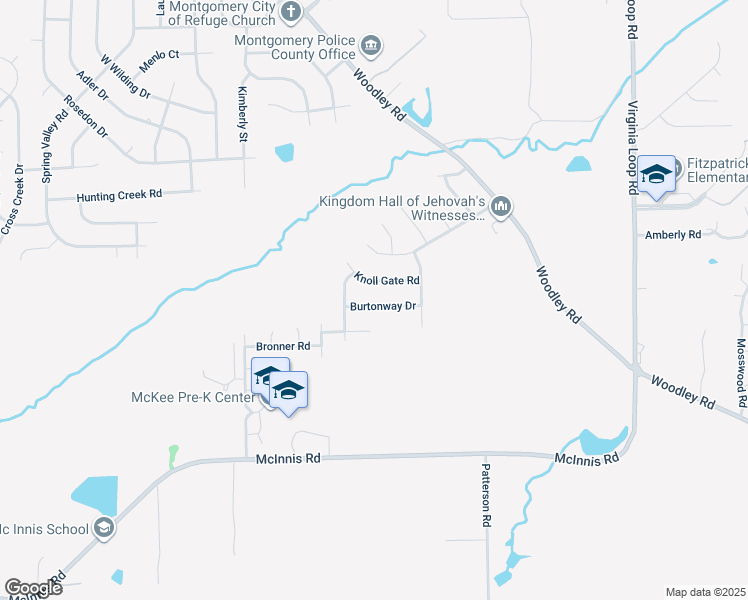 map of restaurants, bars, coffee shops, grocery stores, and more near 4235 Burtonway Drive in Montgomery