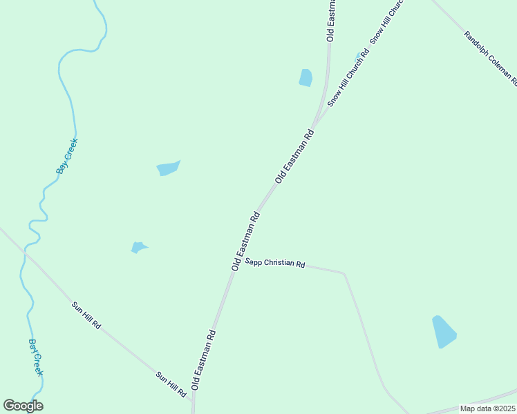 map of restaurants, bars, coffee shops, grocery stores, and more near Old Eastman Road in Cadwell