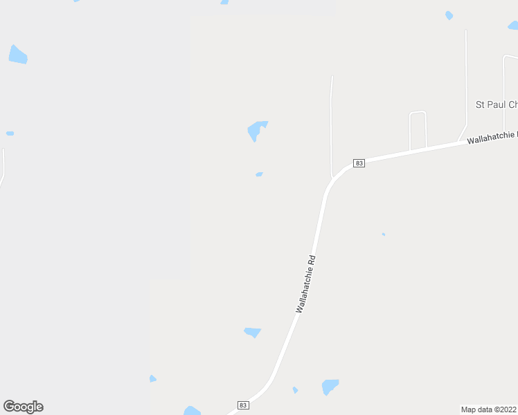 map of restaurants, bars, coffee shops, grocery stores, and more near 2315 Wallahatchie Road in Pike Road