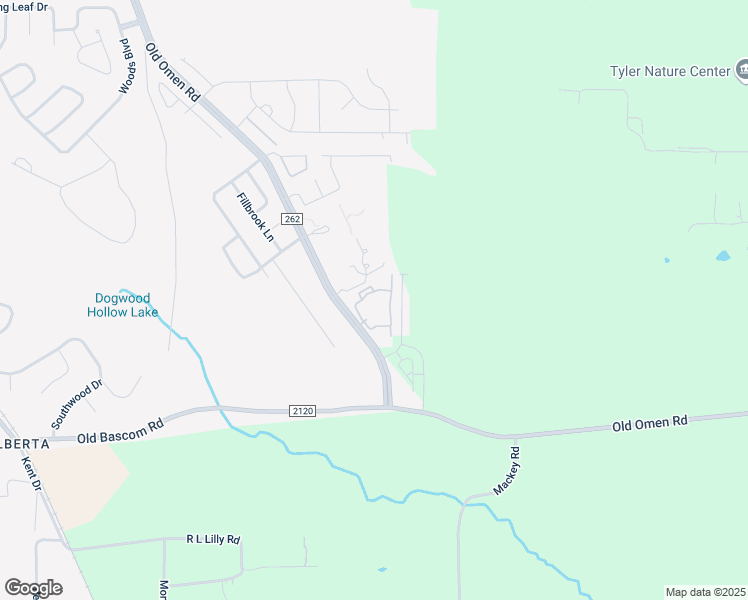 map of restaurants, bars, coffee shops, grocery stores, and more near 4350 Old Omen Road in Tyler