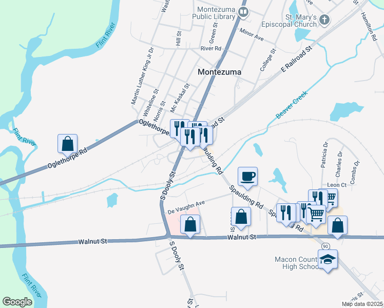 111 Cherry Street, Montezuma GA Walk Score