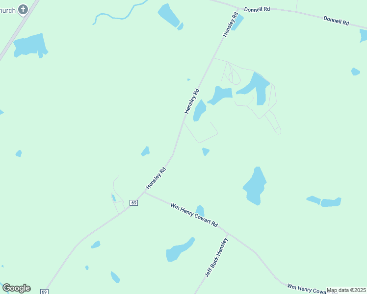 map of restaurants, bars, coffee shops, grocery stores, and more near 3217 Hensley Road in Cobbtown