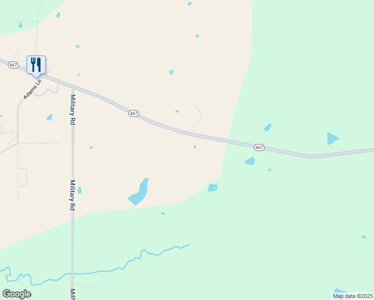 map of restaurants, bars, coffee shops, grocery stores, and more near 4313 Highway 467 in Edwards