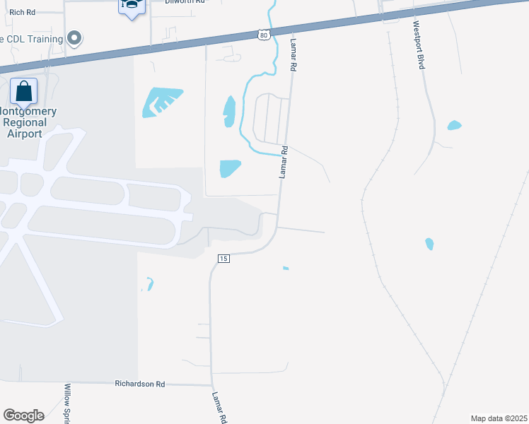 map of restaurants, bars, coffee shops, grocery stores, and more near 98 Lamar Road in Hope Hull
