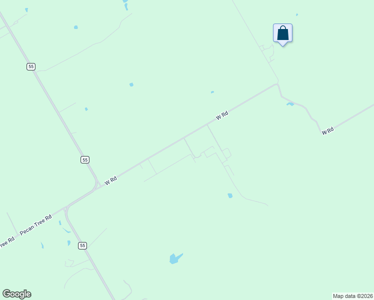 map of restaurants, bars, coffee shops, grocery stores, and more near 711 West Road in Waxahachie