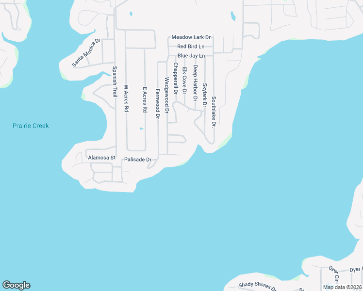 map of restaurants, bars, coffee shops, grocery stores, and more near 138 Wedgewood Loop in Mabank