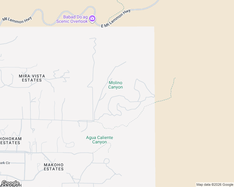 map of restaurants, bars, coffee shops, grocery stores, and more near 12893 East Cabeza De Vaca Street in Tucson