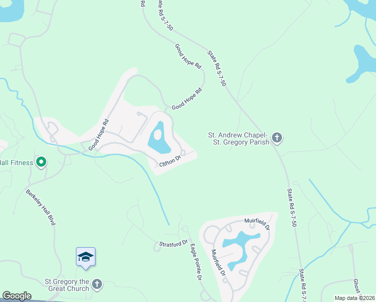 map of restaurants, bars, coffee shops, grocery stores, and more near 76 Clifton Drive in Okatie
