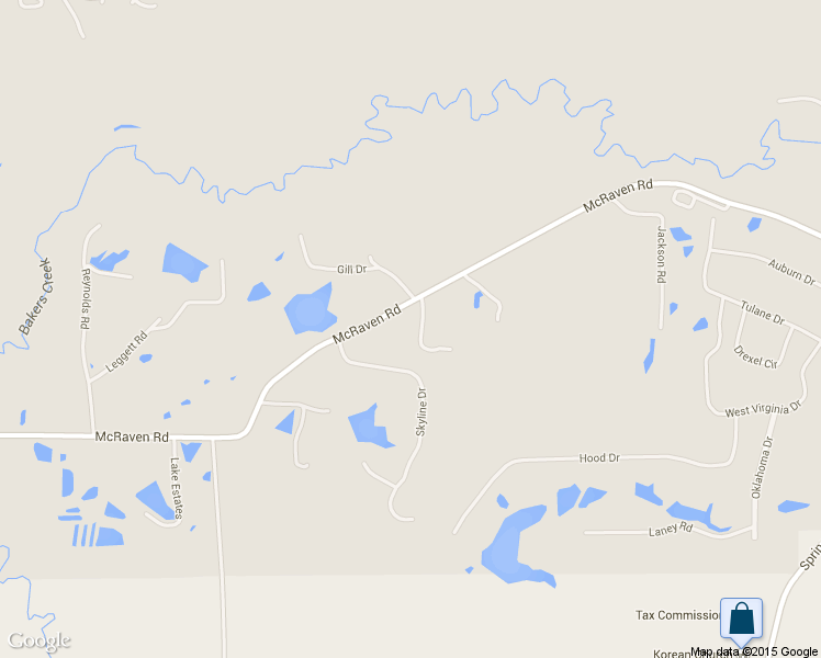map of restaurants, bars, coffee shops, grocery stores, and more near 1161 McRaven Road in Clinton