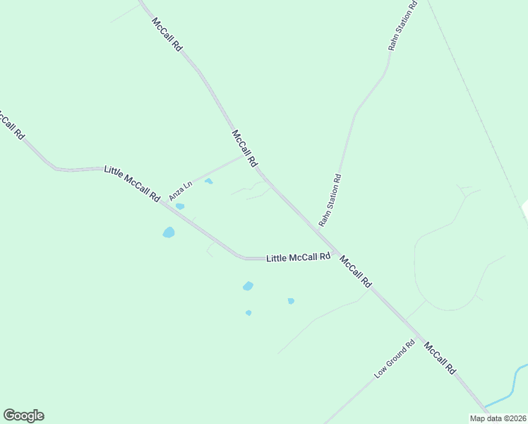 map of restaurants, bars, coffee shops, grocery stores, and more near 2600 McCall Road in Rincon
