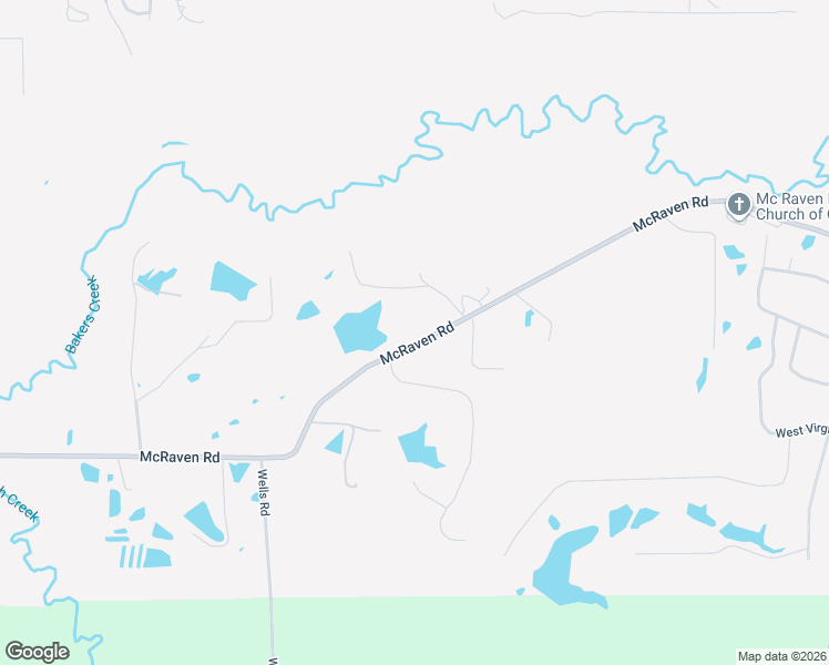 map of restaurants, bars, coffee shops, grocery stores, and more near 1332 McRaven Road in Clinton