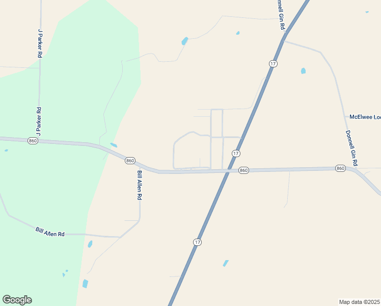 map of restaurants, bars, coffee shops, grocery stores, and more near 634 Louisiana 860 in Delhi