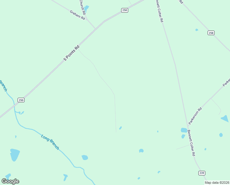 map of restaurants, bars, coffee shops, grocery stores, and more near 1641 Long Creek Road in Cadwell