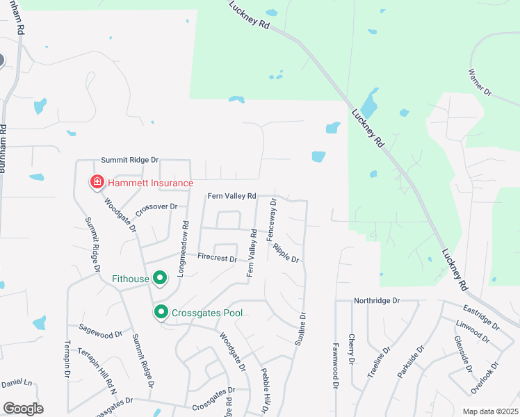 map of restaurants, bars, coffee shops, grocery stores, and more near 144 Fern Valley Road in Brandon