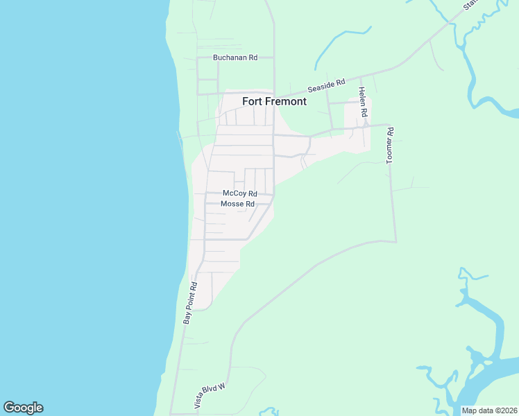 map of restaurants, bars, coffee shops, grocery stores, and more near 1147 State Road S-7-45 in Saint Helena Island