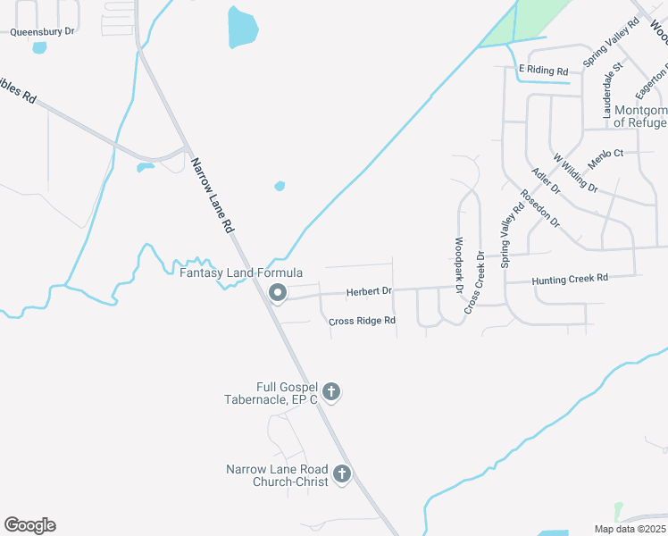 map of restaurants, bars, coffee shops, grocery stores, and more near 3314 Royal Creek Road in Montgomery