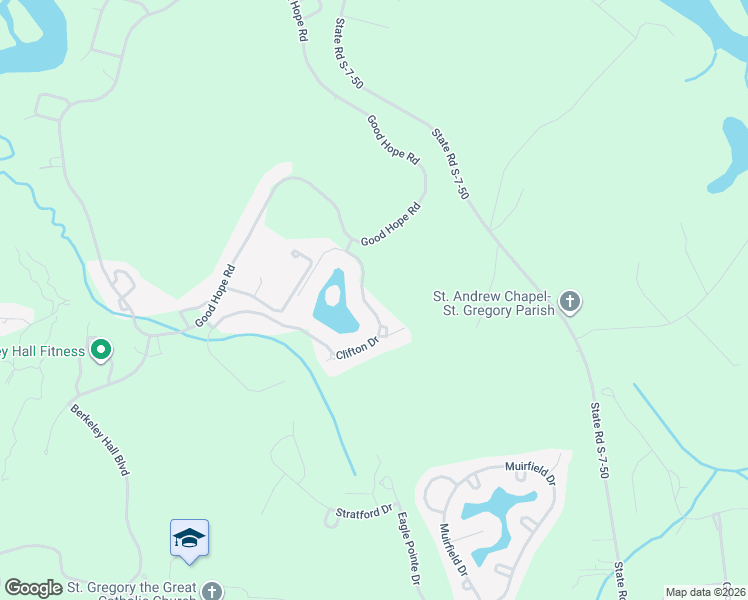 map of restaurants, bars, coffee shops, grocery stores, and more near 82 Clifton Drive in Okatie
