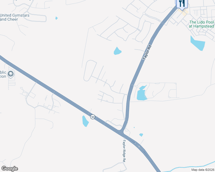 map of restaurants, bars, coffee shops, grocery stores, and more near 5518 New Harvest Drive in Montgomery