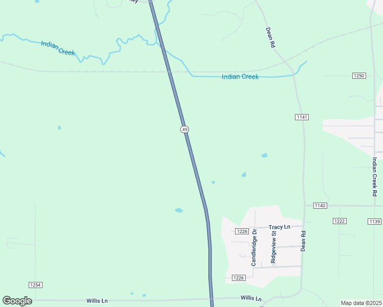 map of restaurants, bars, coffee shops, grocery stores, and more near Texas 49 Loop in Tyler