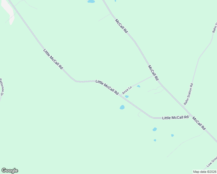 map of restaurants, bars, coffee shops, grocery stores, and more near Little McCall Road in Rincon