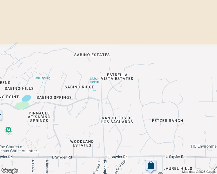 map of restaurants, bars, coffee shops, grocery stores, and more near 5275 North Cll Estrella in Tucson