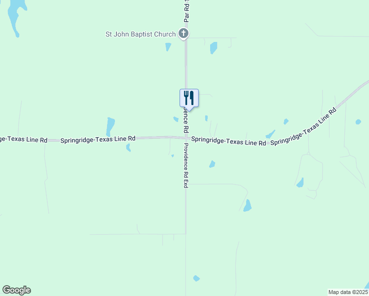 map of restaurants, bars, coffee shops, grocery stores, and more near 12253-12387 Par Road 123 in Keithville