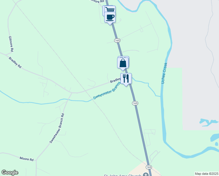 map of restaurants, bars, coffee shops, grocery stores, and more near 15 Bradley Road in Fort Mitchell