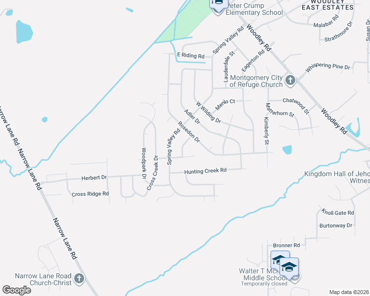 map of restaurants, bars, coffee shops, grocery stores, and more near 420-424 Belvoir Drive in Montgomery