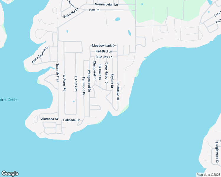 map of restaurants, bars, coffee shops, grocery stores, and more near 156 Deep Harbor Drive in Mabank