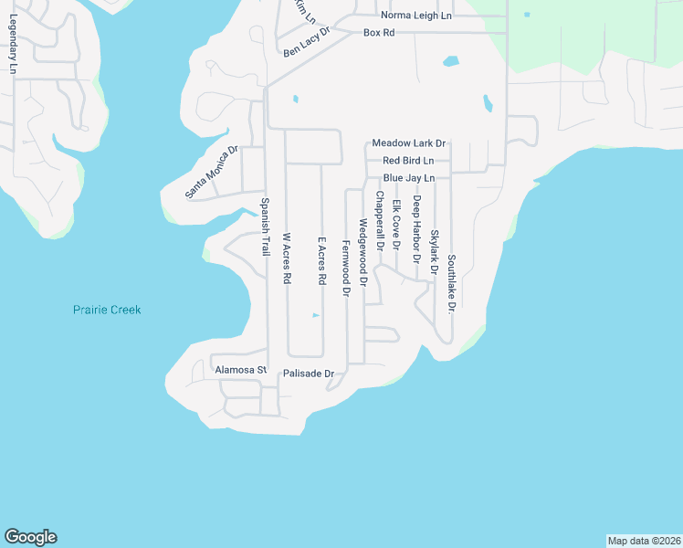 map of restaurants, bars, coffee shops, grocery stores, and more near 165 Fernwood Drive in Mabank