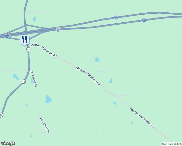 map of restaurants, bars, coffee shops, grocery stores, and more near 728 Morton-Marathon Road in Morton