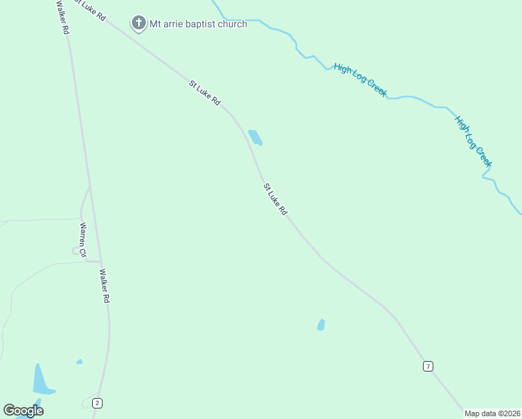 map of restaurants, bars, coffee shops, grocery stores, and more near 114 Saint Luke Road in Hatchechubbee