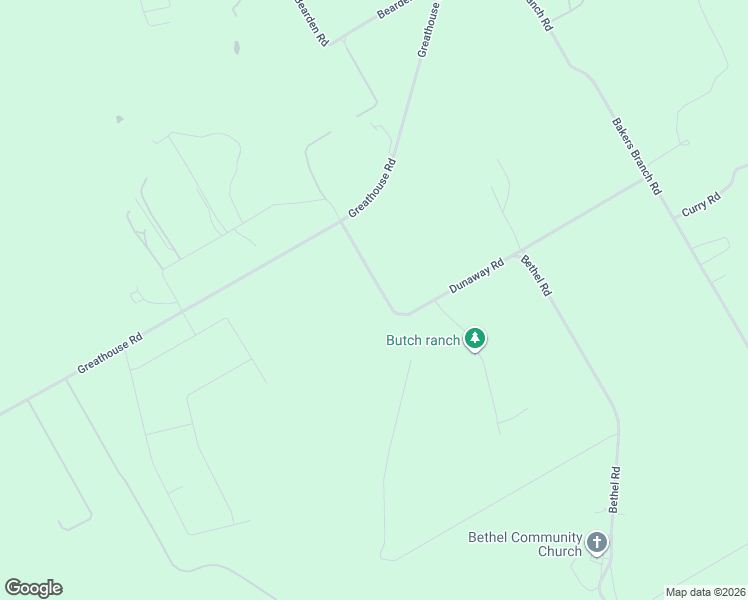 map of restaurants, bars, coffee shops, grocery stores, and more near 520 Dunaway Road in Waxahachie