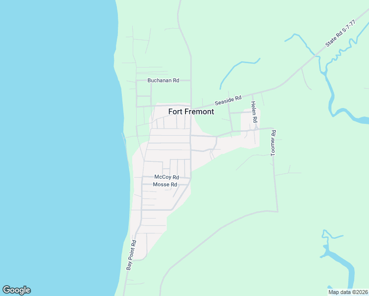 map of restaurants, bars, coffee shops, grocery stores, and more near 6 Mixon Road in Saint Helena Island