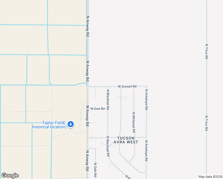 map of restaurants, bars, coffee shops, grocery stores, and more near 5592 North Blacktail Road in Marana
