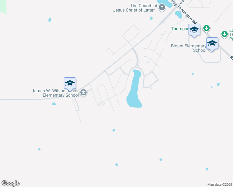 map of restaurants, bars, coffee shops, grocery stores, and more near 1385 Barret Park Way in Montgomery
