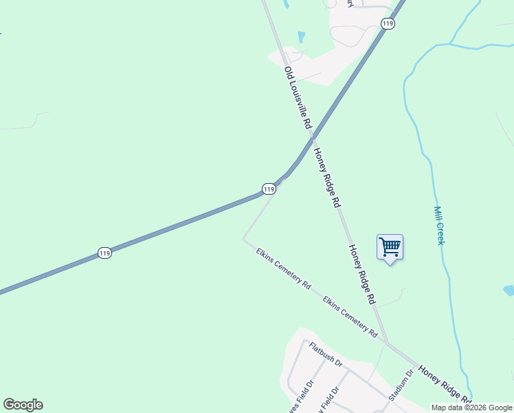 map of restaurants, bars, coffee shops, grocery stores, and more near 489 Elkins Cemetery Road in Guyton