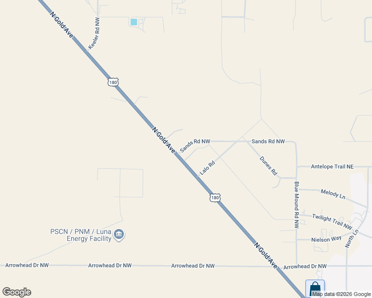 map of restaurants, bars, coffee shops, grocery stores, and more near 1535 Sands Road Northwest in Deming