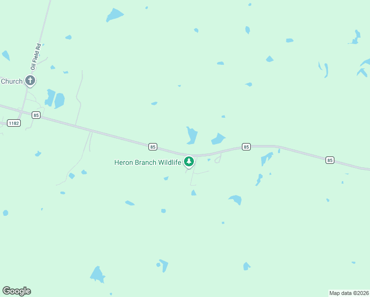 map of restaurants, bars, coffee shops, grocery stores, and more near 1655 Farm to Market Road 85 in Ennis