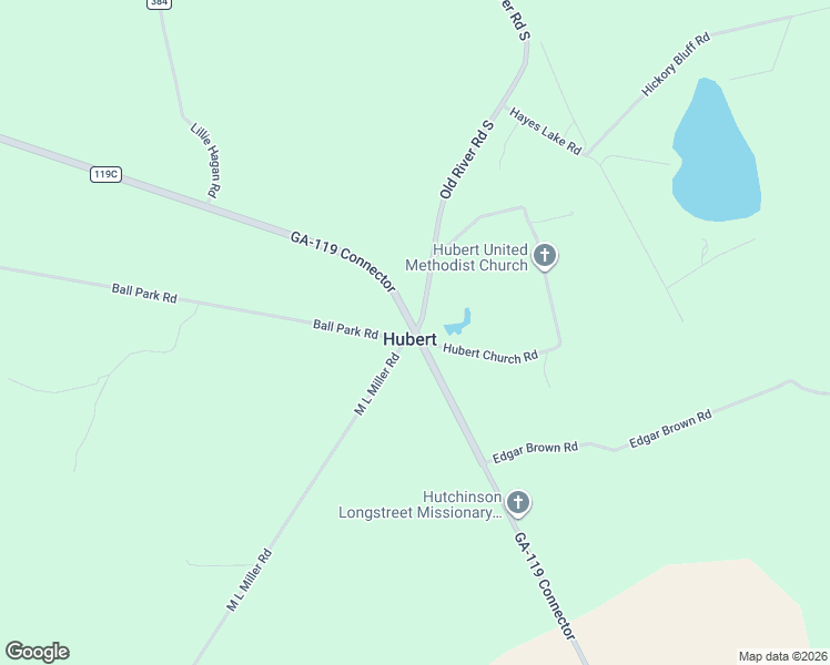 map of restaurants, bars, coffee shops, grocery stores, and more near 1382 M L Miller Road in Brooklet