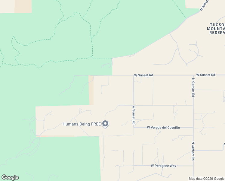 map of restaurants, bars, coffee shops, grocery stores, and more near 6320 West Diamond Street in Tucson