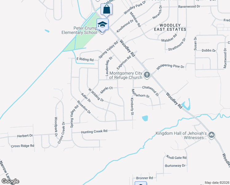 map of restaurants, bars, coffee shops, grocery stores, and more near 305 Eagerton Road in Montgomery